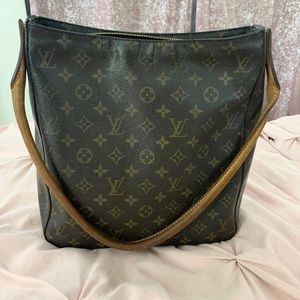 Authentic Louis Vuitton Looping GM Shoulder Bag Monogram